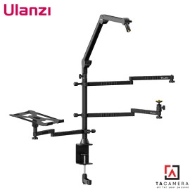 Kẹp Ulanzi Vijim LS21 - Bộ Boom Arm Cho Người Sáng Tạo Đa Chức Năng Nhất Gắn Toàn Bộ Đèn, Micro, Máy Ảnh, Laptop