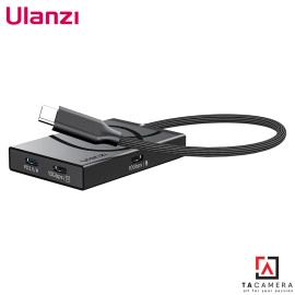 Bộ Chuyển Đổi 4 in 1 Cho iPhone 15/16 Ulanzi H1 Hỗ Trợ Dual USB-C/3.2 4K HDMI Tốc Độ 10Gbs