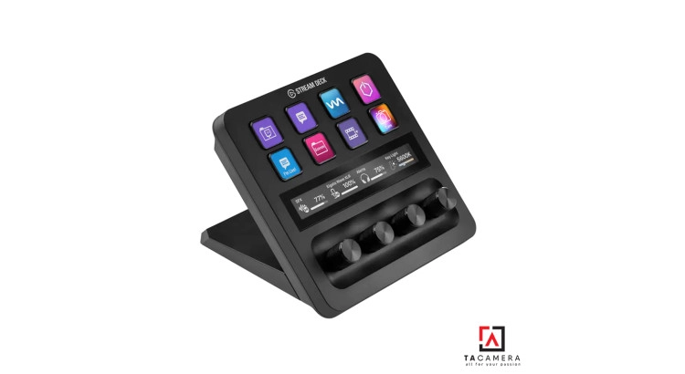 Thiết Bị Stream Elgato Gaming Stream Deck Plus 10GBD9901 8 Phím Lập Trình - Màu Đen