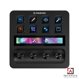 Thiết Bị Stream Elgato Gaming Stream Deck Plus 10GBD9901 8 Phím Lập Trình - Màu Đen