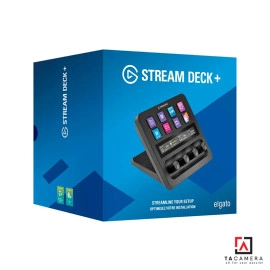 Thiết Bị Stream Elgato Gaming Stream Deck Plus 10GBD9901 8 Phím Lập Trình - Màu Đen