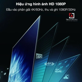 Bộ Capture Livestream Z29B HDMI Ra Type-C / USB 3.0 - Dài 11.5cm