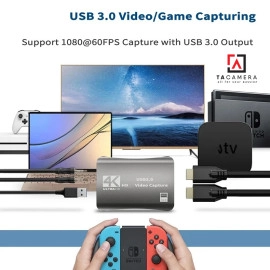 Bộ Capture Livestream - 4K 60p USB 3.0