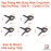 Combo 5 Cái - Kẹp Phông Nền Quay Phim Chụp Hình, Kẹp Đa Năng - Size XL
