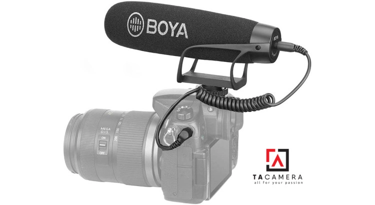 Micro Thu Âm Boya BY 2021 dùng cho điện thoại và DSLR camera (Chính hãng)