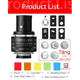 Bộ Tạo Hiệu Ứng Shadow - Spot (M-Optical Snoot) - Ngàm Bowen - Chính Hãng Goldtpt