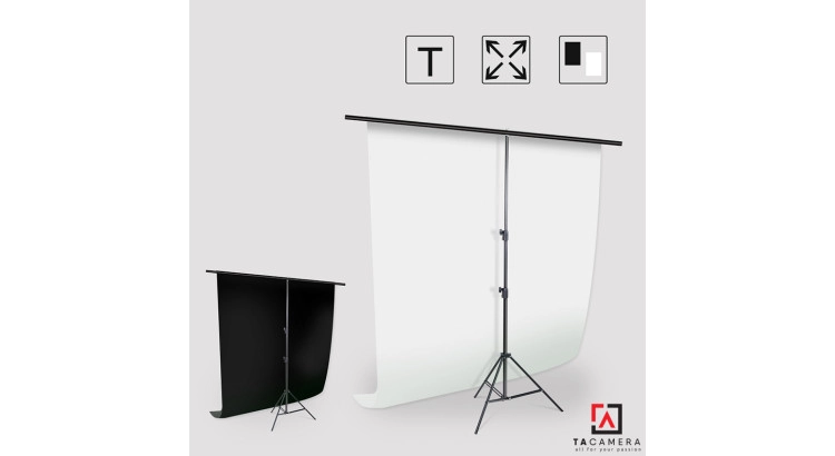 Khung Treo Phông Chữ T 2*2m - Tặng Túi Đựng và Kẹp Phông