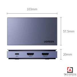 Bộ Capture Livestream Ugreen HDMI 4K 60Hz - 10937
