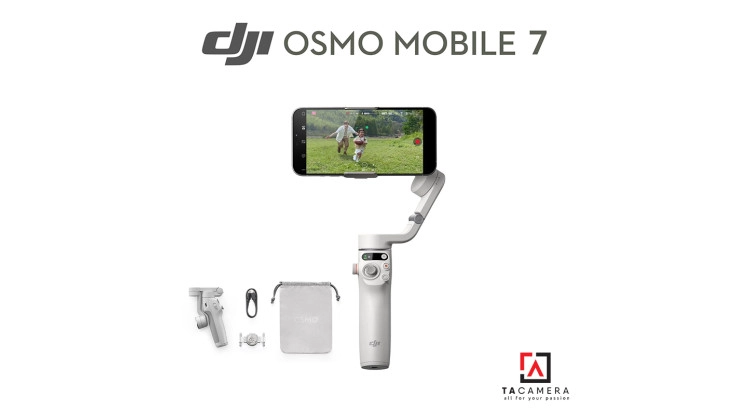 Tay Cầm Chống Rung Điện Thoại - Gimbal DJI Osmo Mobile 7