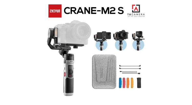 Gimbal Chống Rung Zhiyun Crane M2 S - Chính Hãng