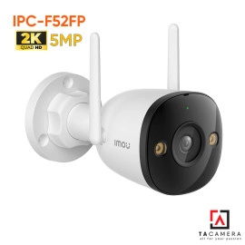 Camera Wifi Ngoài Trời Imou Bullet 2C IPC-F52FP 5MP 3K - Full Color, Tích Hợp Mic, Đèn Báo, Hồng Ngoại 30m, Phát Hiện Chuyển Động