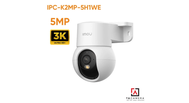 Camera Wifi Trong Nhà Imou Ranger Mini IPC-K2MP-5H1WE 5MP 3K - Phát Hiện Người, Đàm Thoại 2 Chiều, Quay Quét 360°, Kết Nối WiFi/USB-C