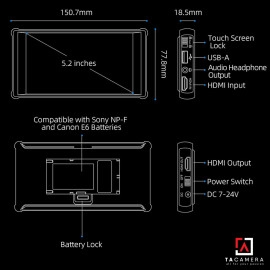 Màn Hình - Monitor Portkeys PT6