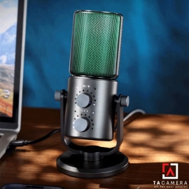 Micro Thu Âm Đa Hướng Condenser Ulanzi DCM-05 RGB