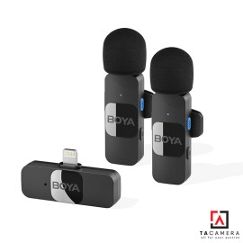 Micro Thu Âm Không Dây Cho Điện Thoại Boya BY-V2 - Cổng Lightning