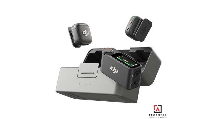 Micro Thu Âm Không Dây DJI Mic 3 (2 TX + 1 RX + Charging Case)