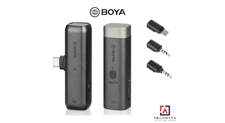 Micro Thu Âm Không Dây Boya BY-WM3U - Chính Hãng