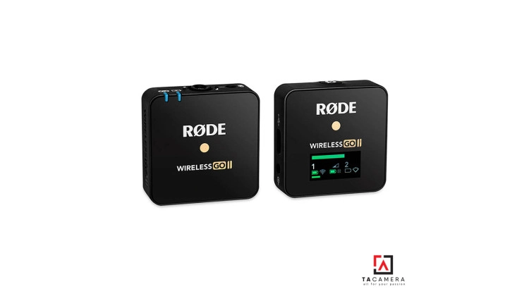 Micro Thu Âm Không Dây Rode Wireless Go II - Chính Hãng - 1 Phát 1 Nhận