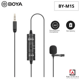 Micro Thu Âm Cài Áo Boya BY-M1s (Chính hãng)
