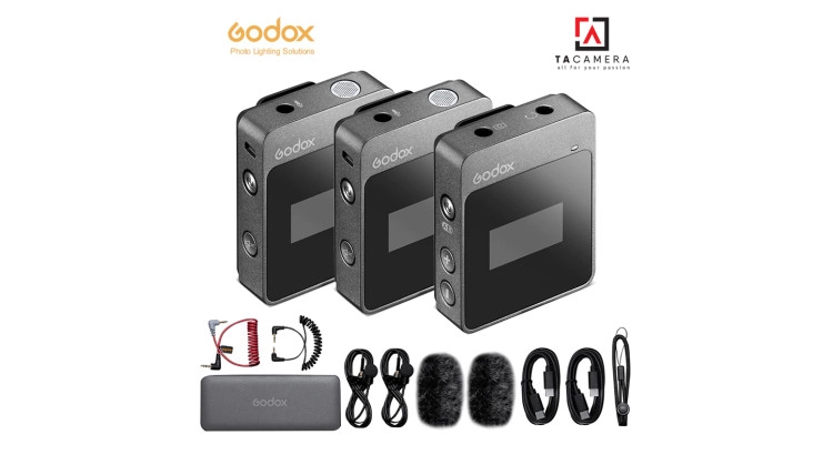 Micro Thu Âm Không Dây Godox Movelink M2 - Chính Hãng