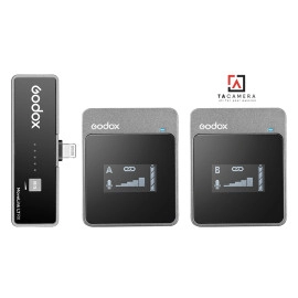 Micro Thu Âm Không Dây Godox Movelink LT2 Kit - Chính Hãng