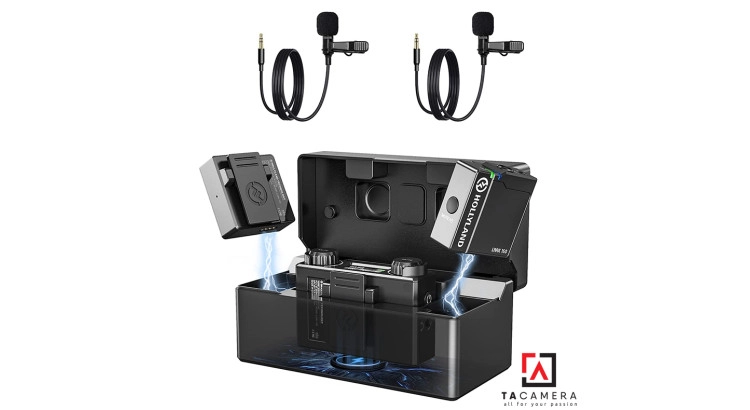 Micro Không Dây Hollyland Lark 150 Wireless Dual (2 Phát 1 Nhận)