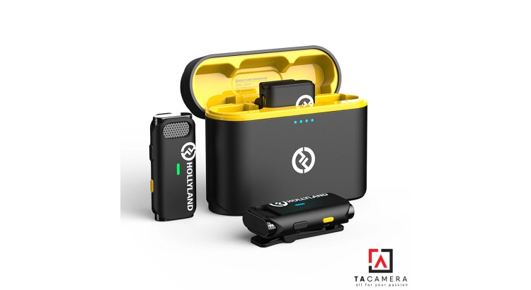 Micro Không Dây Hollyland Lark M1 Duo Wireless Dual (2 Phát 1 Nhận)