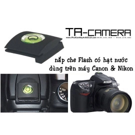 Nắp che chân đèn flash có hạt nước báo cân bằng