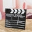 Bảng Clapper Board - Phụ Kiện Chụp Ảnh Quay Phim - Gỗ 27x30cm