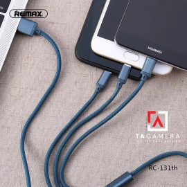 Cáp sạc 3 in 1 Lightning - Micro USB - Type C - Remax RC-131TH Cáp sạc 3 in 1 Lightning - Micro USB - Type C - Remax RC-131TH