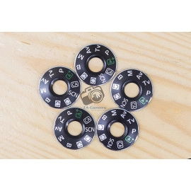 Mode Dial plate for Canon 6D
