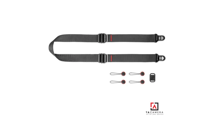 Dây Đeo Máy Ảnh PeakDesign Slide lite Chính Hãng - Màu Đen (Bản trung)