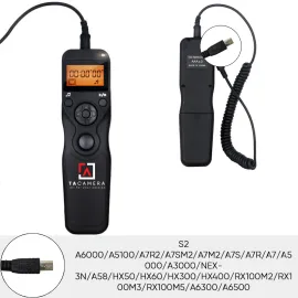 Dây Bấm Mềm Máy Ảnh Có LCD for Sony RM-VPR1 S2