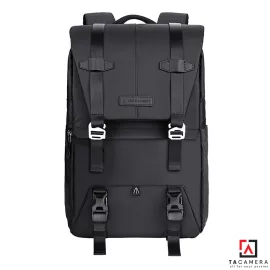 Balo Máy Ảnh KF KF13.087 V6 Full Đen 20L