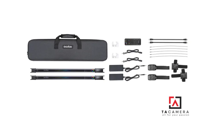 Combo 2 Đèn LED RGB Godox TL60 Tube Light (2700-6500K)