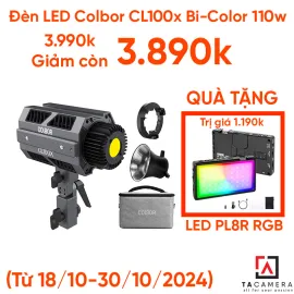 Đèn LED Colbor CL100X Bi-Color LED Monolight- 2700-6500K 120w