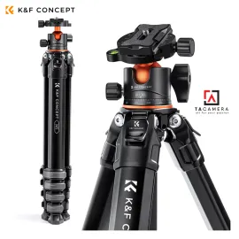 Chân Máy Ảnh - Tripod K&F Concept Compact Travel Tripod M1+BH-36L - KF09.105V1