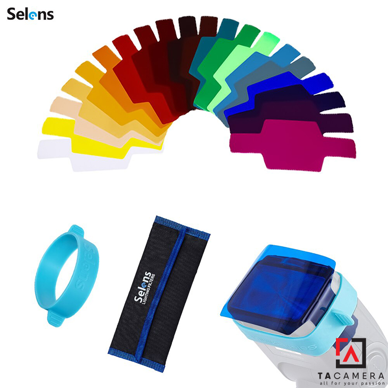 Gel Led Filter TA Camera: Gel Filters - Bộ Gel 20 Màu Cho Đèn Speedlite - Chính Hãng ...